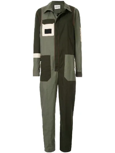 Henrik Vibskov Pepper Jumpsuit In Green