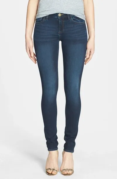 Dl Danny Instasculpt Supermodel Skinny Jeans In Dark Blue