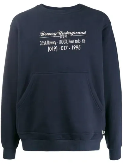 Upww High Visual Sweatshirt In Blue