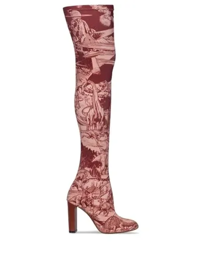 Neous X Timba Smits Brown Restrepia 95 Knee-high Boots