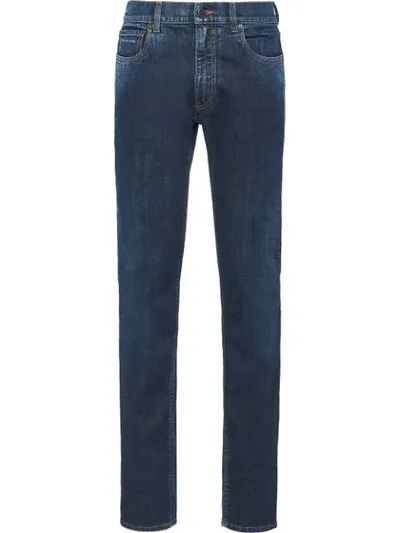 Prada Jeans Mit Geradem Bein In Blue