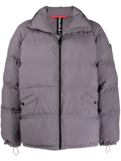 Raeburn Recycled Puffer Jacket In Grey