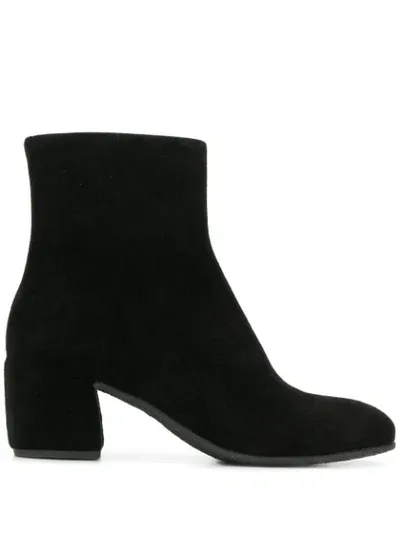 Del Carlo Stiefeletten Mit Reissverschluss In Black