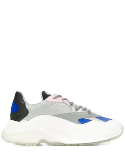 Axel Arigato Colour Block Tri-sole Sneakers In Grey