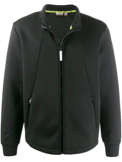 Napapijri Zip Front Logo Jacket In Black