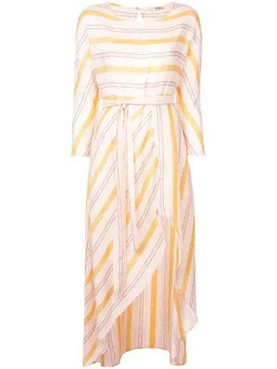 Lemlem Zerit Slit Front Dress In Yellow