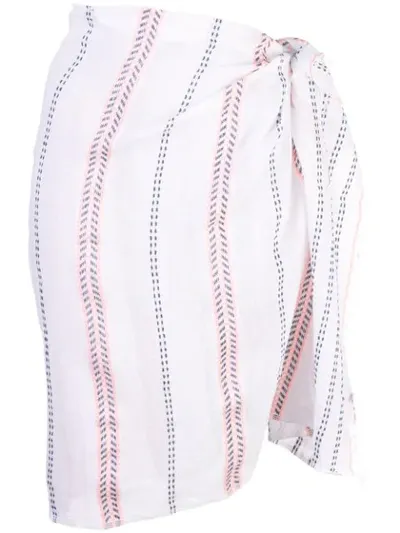 Lemlem Zenha Sarong In White