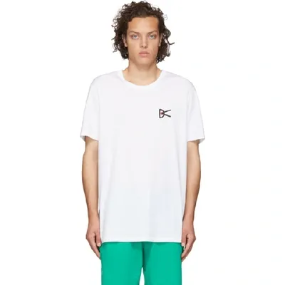 District Vision Logo Print T-shirt In White