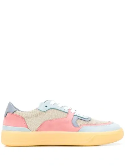 Rov Panelled Low-top Sneakers In Blue