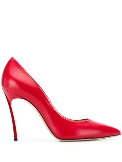 Casadei Blade Pumps In Red