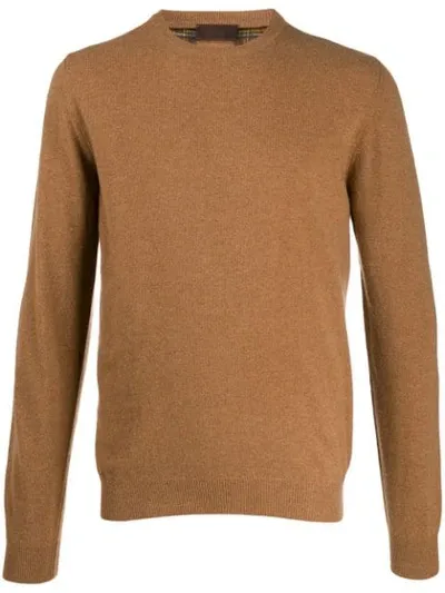 Altea Long Sleeve Knit Jumper In Neutrals