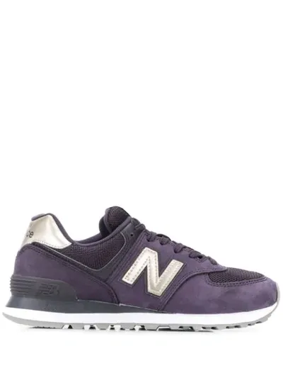 New Balance Wl 574 Sneakers In Purple