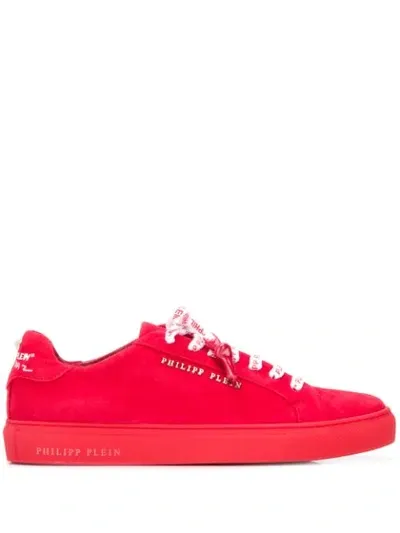 Philipp Plein Low-top Sneakers In Red