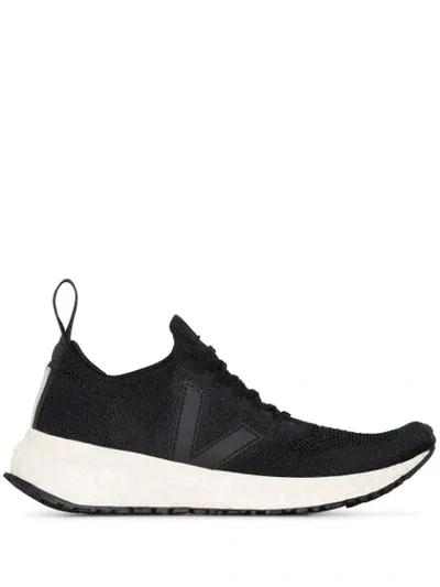 Rick Owens Thunderbird Mesh Sneakers In Black