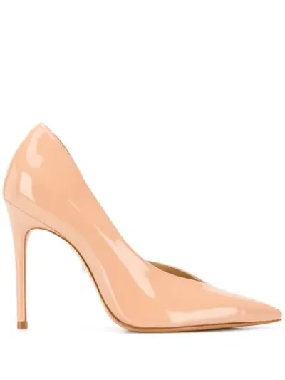 Schutz Side-cutout Pumps In Neutrals