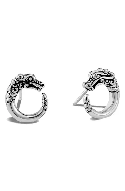 John Hardy Legends Naga Sterling Silver Dragon Stud Earrings