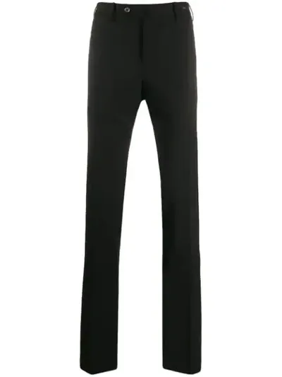 Pt01 Slim-fit Tailored Trousers In Black