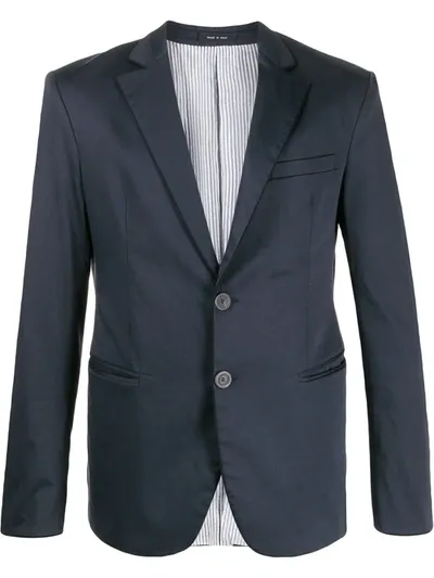 Pre-owned Giorgio Armani 2009 Tailored Blazer In Blue