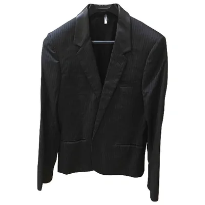 Pre-owned Dior Wool Vest In Black