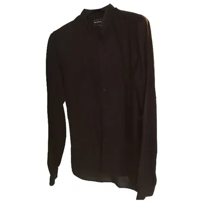 Pre-owned The Kooples Shirt In Black