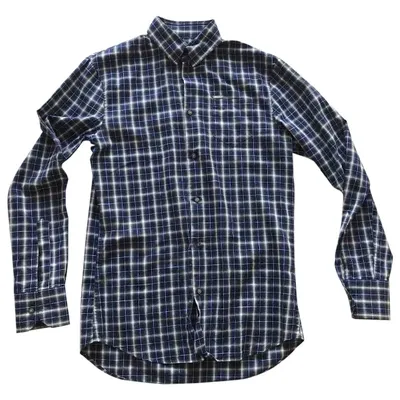 Pre-owned Dsquared2 Shirt In Blue