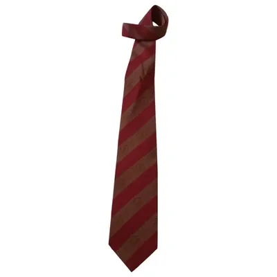 Pre-owned Giorgio Armani Silk Tie In Other