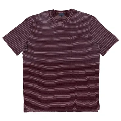 Pre-owned Lanvin Burgundy Cotton T-shirt