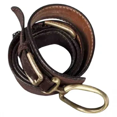 Pre-owned Dolce & Gabbana Belt In Brown