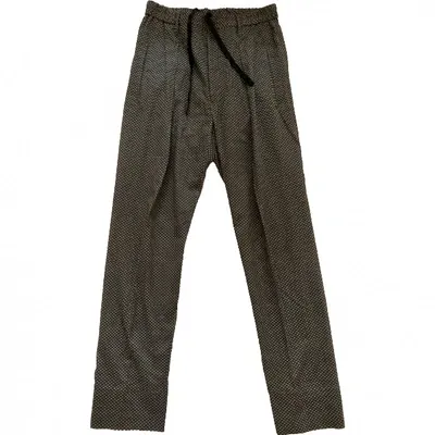 Pre-owned Lemaire Trousers In Multicolour