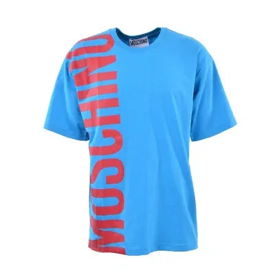 Pre-owned Moschino Blue Cotton T-shirt