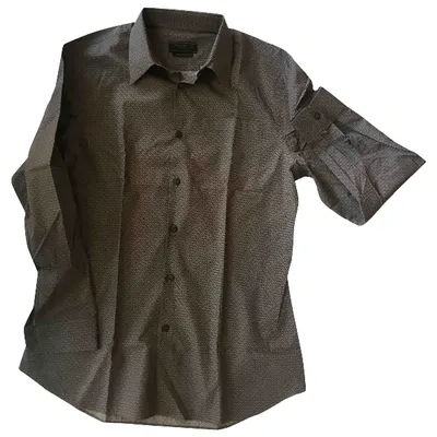 Pre-owned Prada Shirt In Anthracite