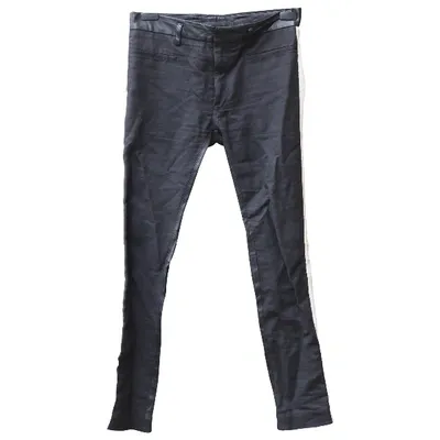 Pre-owned Haider Ackermann Trousers In Black