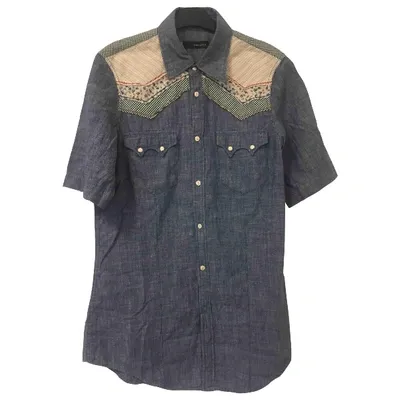 Pre-owned Dsquared2 Shirt In Blue