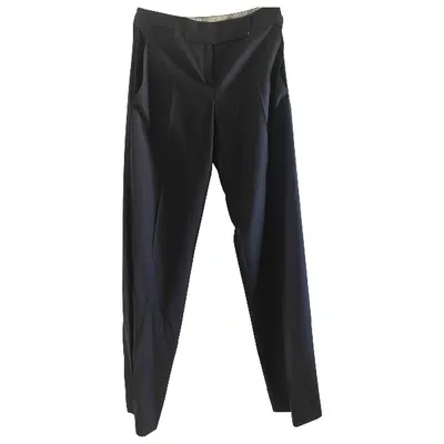 Pre-owned Kenzo Wool Large Pants In Purple