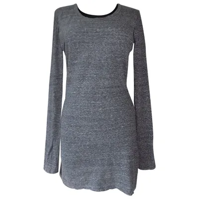 Pre-owned Isabel Marant Mini Dress In Grey