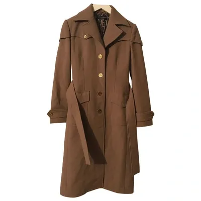 Pre-owned Dolce & Gabbana Coat In Beige