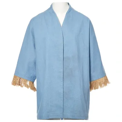 Pre-owned Osman Jacket In Blue