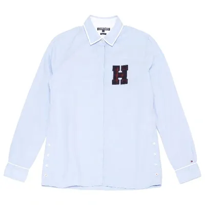 Pre-owned Tommy Hilfiger Shirt In Blue