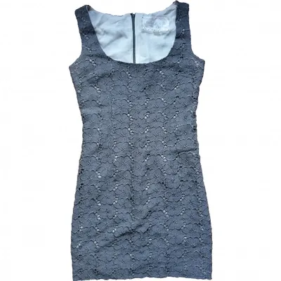 Pre-owned Giambattista Valli Mini Dress In Grey