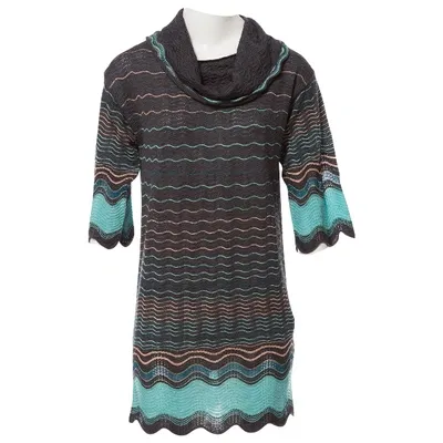 Pre-owned Missoni Wool Tunic In Grey