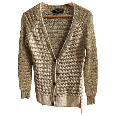 Pre-owned Rag & Bone Gold Viscose Knitwear