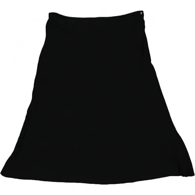 Pre-owned Versace Mid-length Skirt In Black