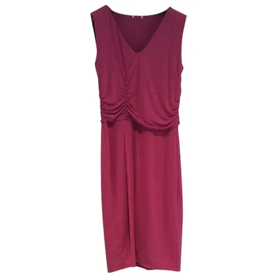 Pre-owned Max Mara Mid-length Dress In Pink