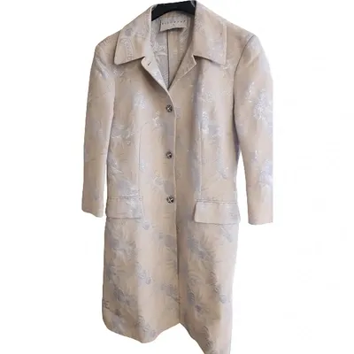 Pre-owned John Richmond Coat In Beige