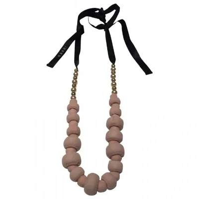 Pre-owned Marni Long Necklace In Pink