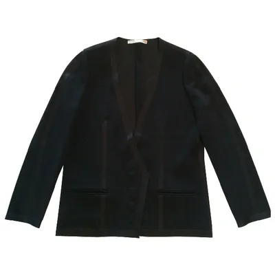 Pre-owned Balenciaga Black Viscose Jacket