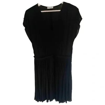 Pre-owned Vionnet Mid-length Dress In Black