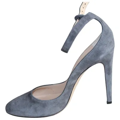 Pre-owned Gianvito Rossi Heels In Anthracite