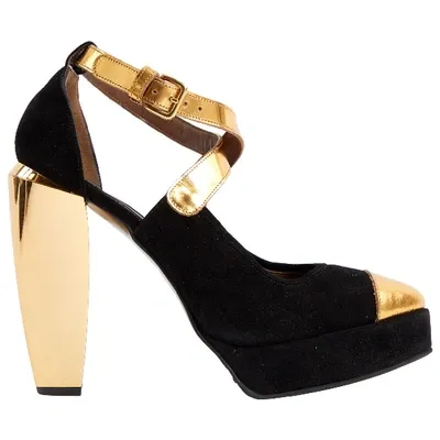 Pre-owned Marni Heels In Black