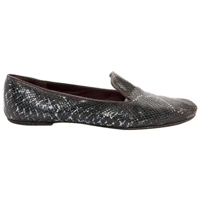 Pre-owned Marc By Marc Jacobs Leather Flats In Brown